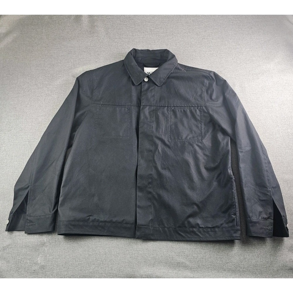 Wax London Jacket Mens Large Large Cotton Chore Minimalist England